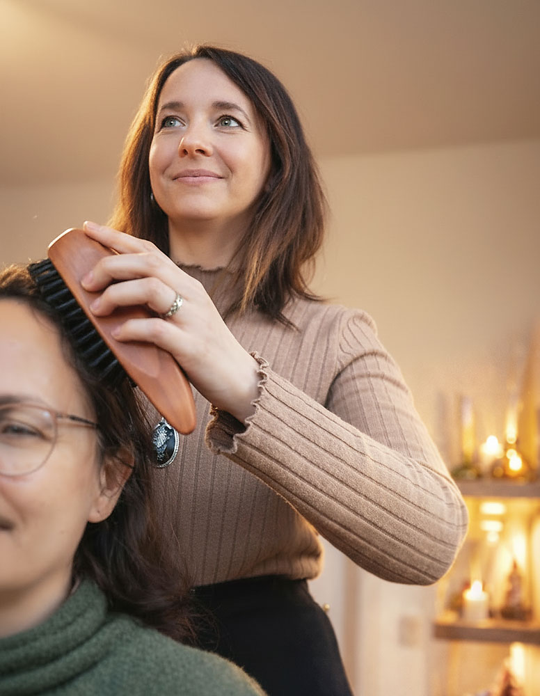 Pflanzenhaarfarbe Tiefenreinigung - natürliche Haarpflege